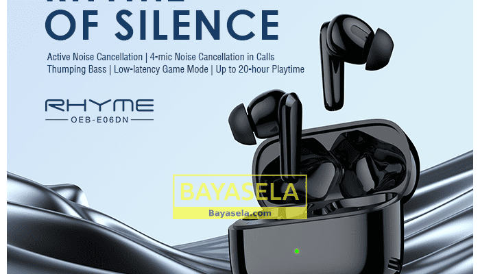 oraimo Rhyme ANC Active Noise Cancellation Earbuds