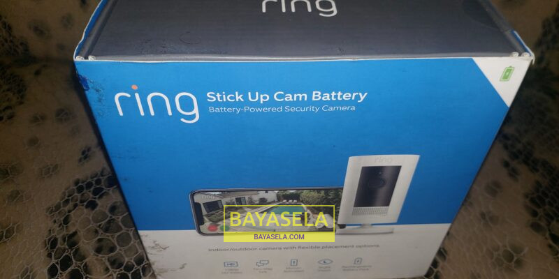 Ring stick-up Cam battery (one time charge last f