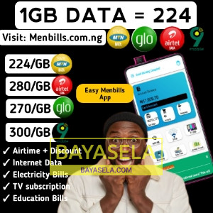 MTN DATA 1GB = #224