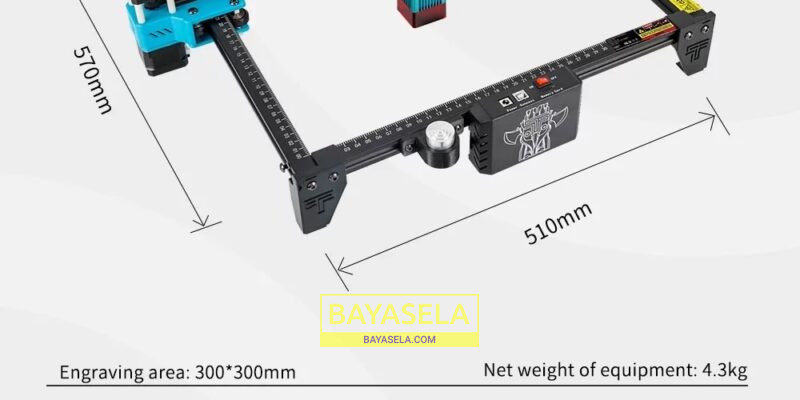 Twotrees TTS-55 40W Laser Engraving Cutting Machin