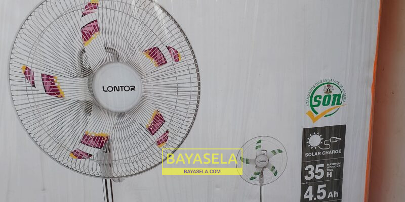 16inches Lontor rechargeable standing fan