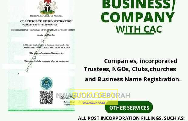 Register your Business with CAC within 5 days