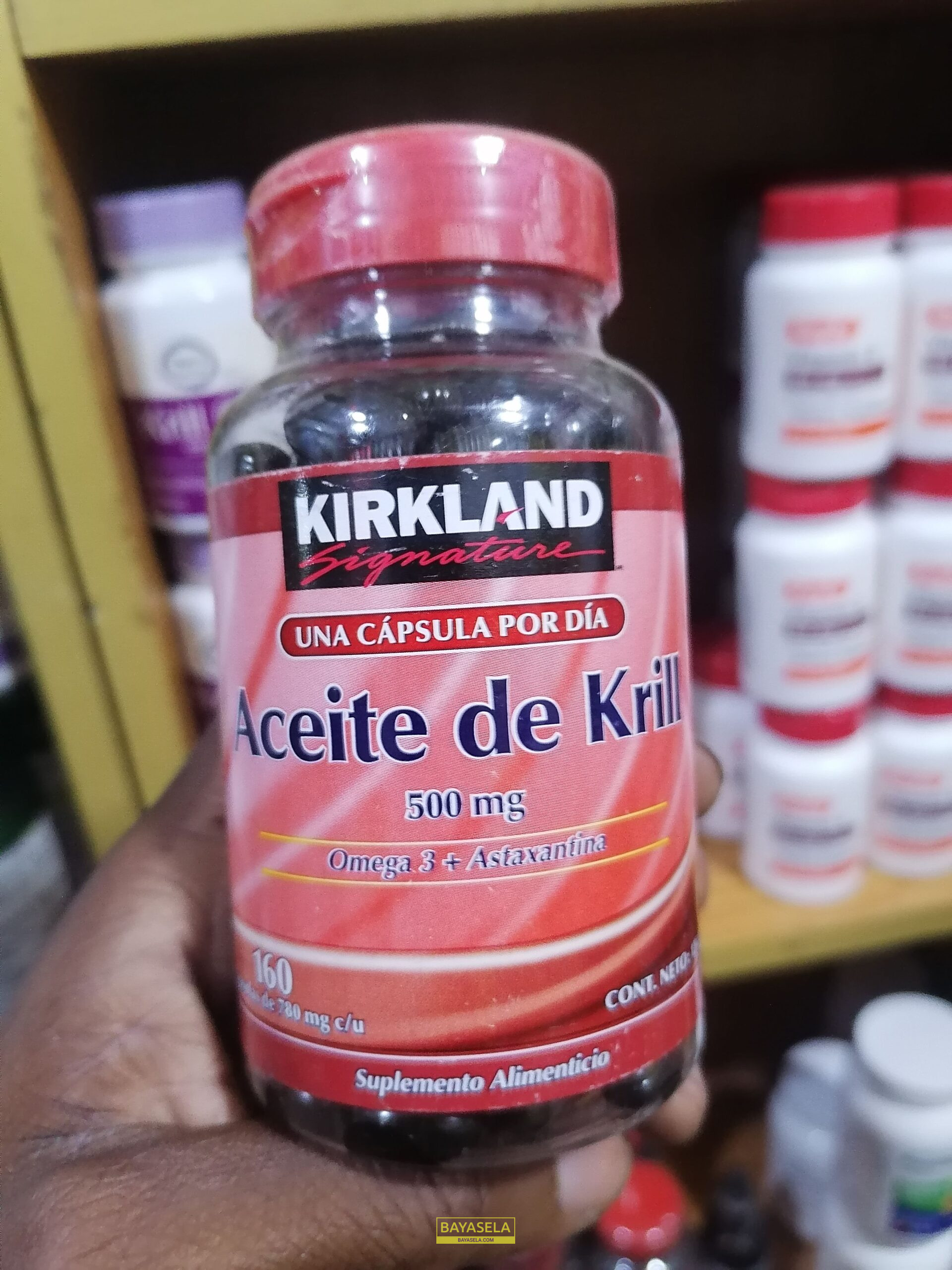 Kirkland Aceite de krill 500mg krill oil X 160 Bayasela Buyer