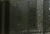 Laser cut gate