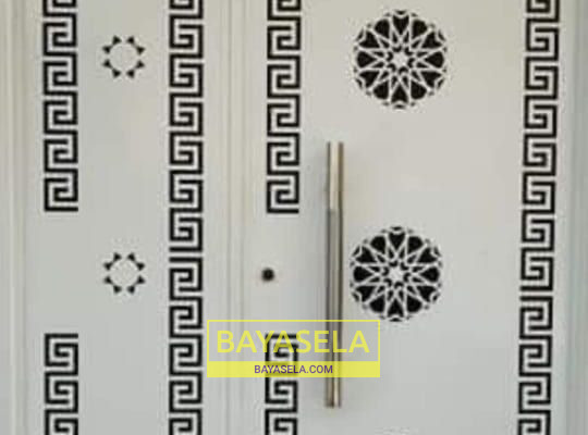 Laser cut door