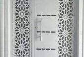 Laser cut door