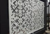 Laser cut gate