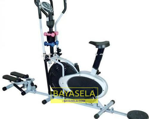 Orbitac bike with stepper and twister