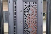 Laser cut door