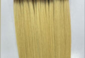 Natural color bone straight