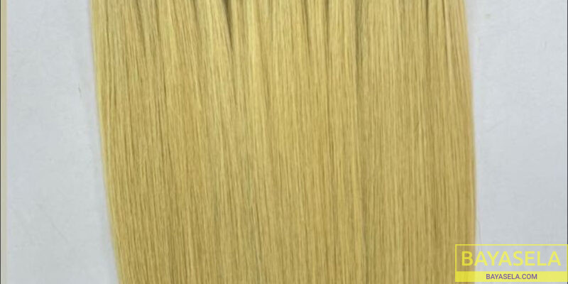 Natural color bone straight