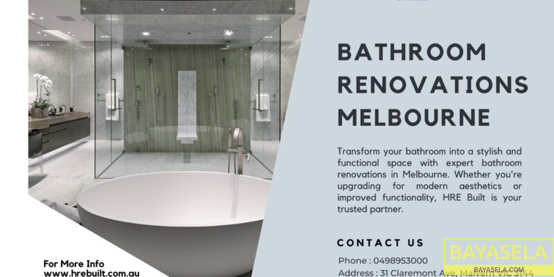 Bathroom Renovations in Melbourne