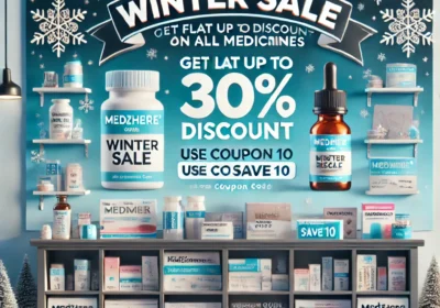 DALL·E-2025-01-16-11.24.43-A-promotional-winter-themed-advertisement-for-an-online-pharmacy-named-Medzhere.com_.-The-image-features-snowflakes-a-cozy-winter-backdrop-and-medici