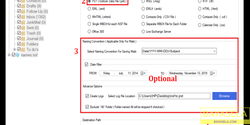 MailsDaddy NSF to PST Converter Tool